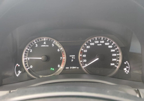 Lexus GS cena 83900 przebieg: 212041, rok produkcji 2012 z Police małe 562